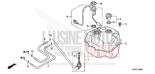RESERVOIR A CARBURANT SCV1003 de 2003